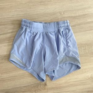 lululemon athletica Light Blue Athletic Shorts